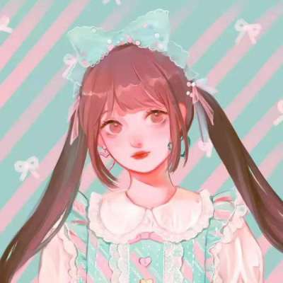 高清好看的动漫女生可爱清新头像图片大全(共22张)