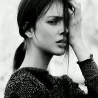 黑白欧美风头像女头像(精选20张)