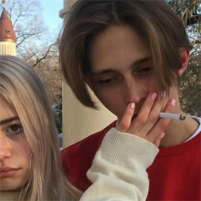 情侣欧美范高冷头像(共22张)