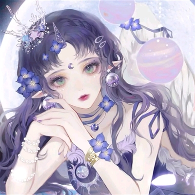 超级可爱的女生卡通头像手绘头像(共20张)