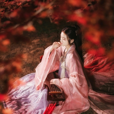 唯美女生古风真人头像(优选22张)