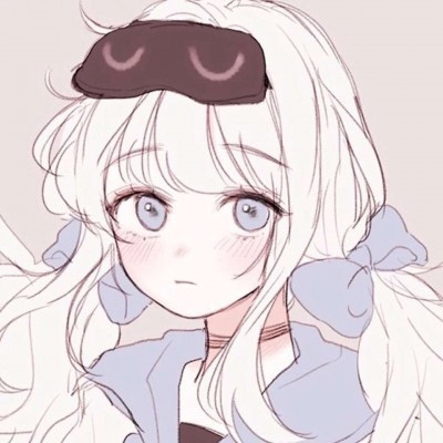 高清好看的卡通可爱女孩头像图片(共24张)