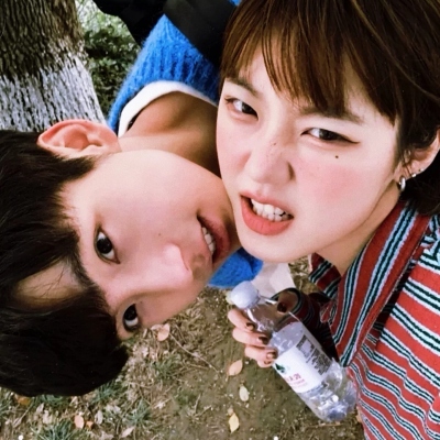 超甜情侣头像真人恩爱图片(20张)