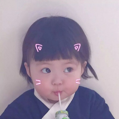 高清超可爱的萌娃头像呆萌小女生图片(优选24张)