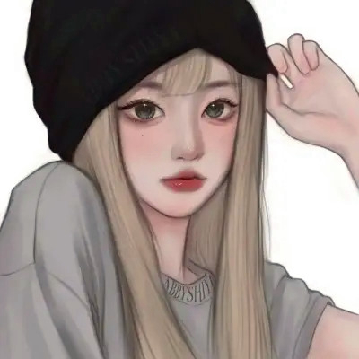 2023最火手绘女生头像好看图片(精选20张)