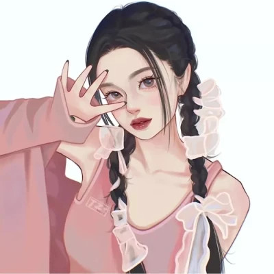 2023最火手绘女生头像好看图片(精选20张)