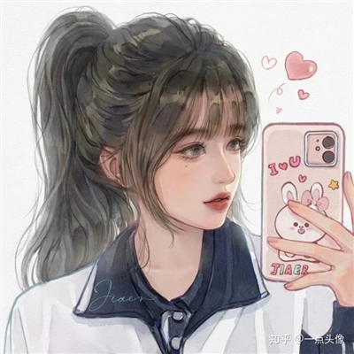 满满的学院风校园恋爱必备情侣头像(20张)