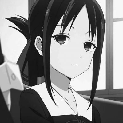 黑白女漫头像图片大全(共24张)