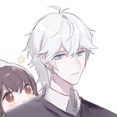 微信情头动漫一男一女图片(18张)
