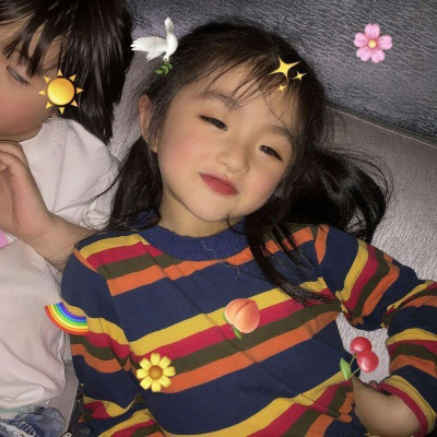 闺蜜萌娃头像高清头像(共20张)