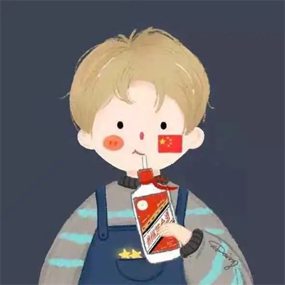 五星红旗男女情侣头像图片(共20张)