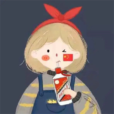 五星红旗男女情侣头像图片(共20张)