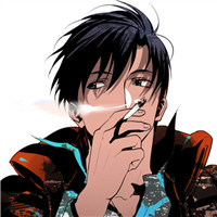 qq头像抽烟男帅气动漫头像(共22张)