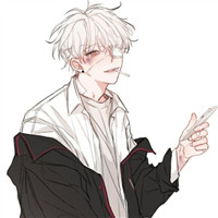 qq头像抽烟男帅气动漫头像(共22张)