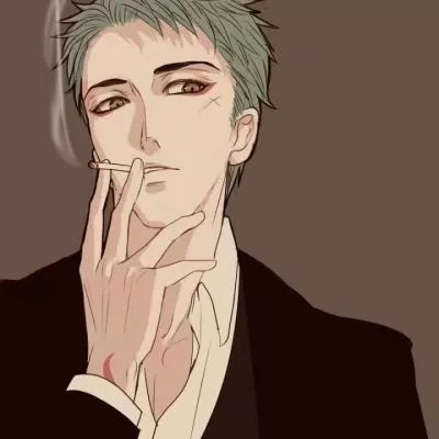 qq头像抽烟男生霸气动漫头像(优选41张)