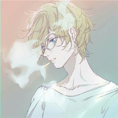 qq头像抽烟男生霸气动漫头像(优选41张)