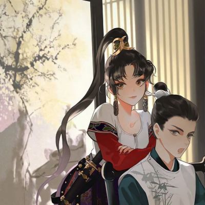 古风古韵唯美情侣头像高清(优选16张)