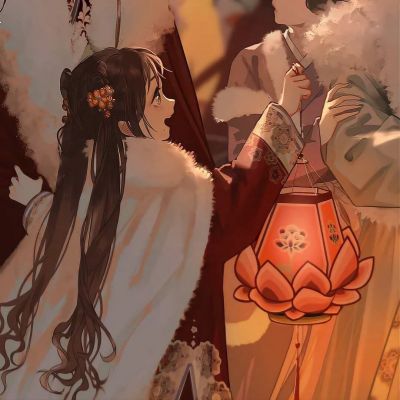 古风古韵唯美情侣头像高清(优选16张)