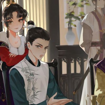 古风古韵唯美情侣头像高清(优选16张)