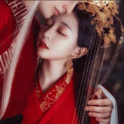 古风古韵唯美情侣头像高清(优选16张)