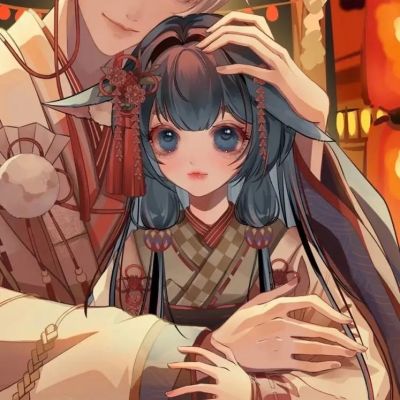 古风古韵唯美情侣头像高清(优选16张)