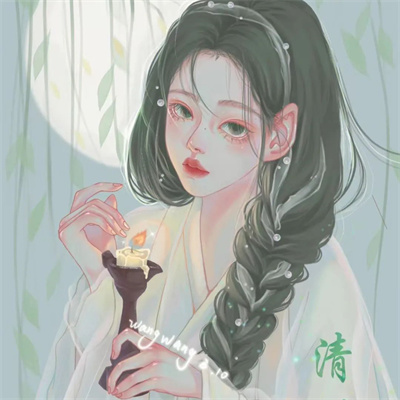 古风头像女素描动漫图片(20张)