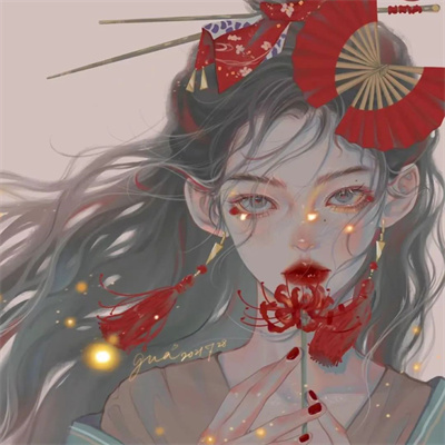 古风头像女素描动漫图片(20张)