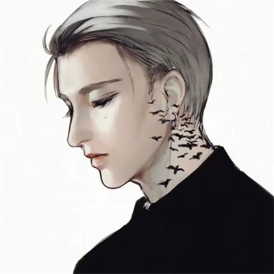 帅气撩人高冷动漫男头(优选24张)