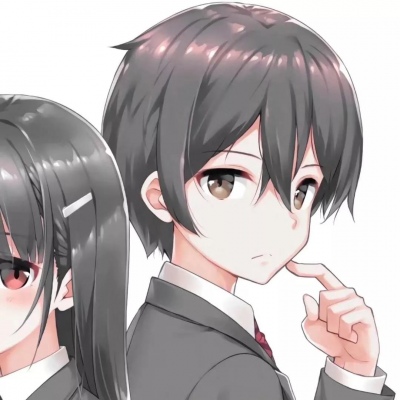 卡通情侣头像一男一女(共18张)