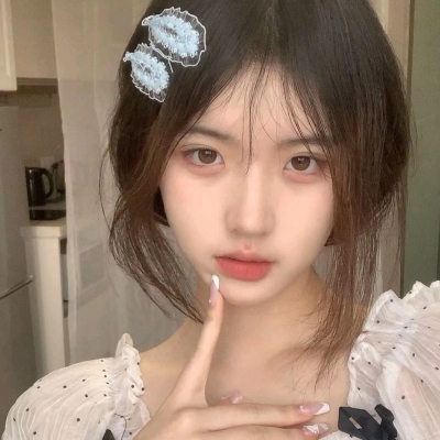 甜美女生必备的好看快手头像图片大全(共24张)