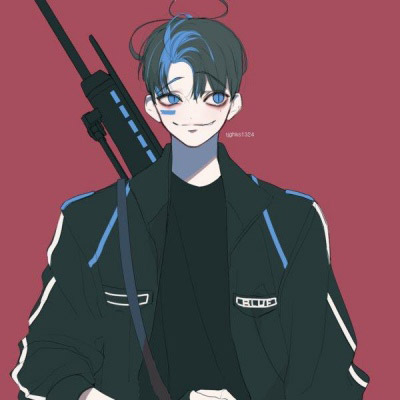 最火的二次元头像男(共24张)