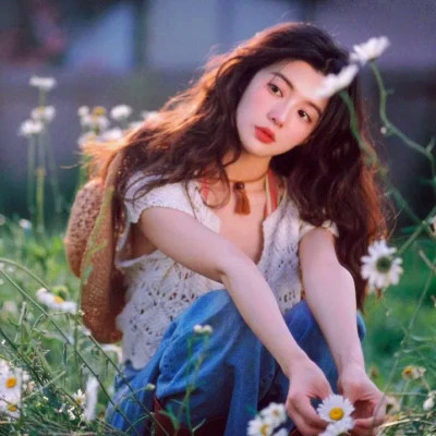 森系复古文艺女生头像(24张)