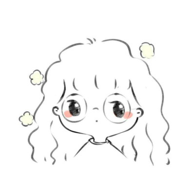 简笔画情侣头像一男一女情头(精选18张)