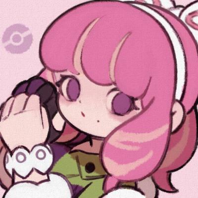 手绘萌脸女生可爱头像(优选18张)