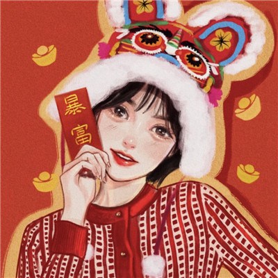 2023年最新款发财运头像(精选22张)