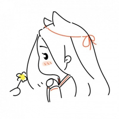 女生黑白简笔画头像(优选32张)