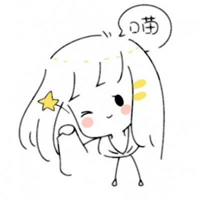 女生黑白简笔画头像(优选32张)