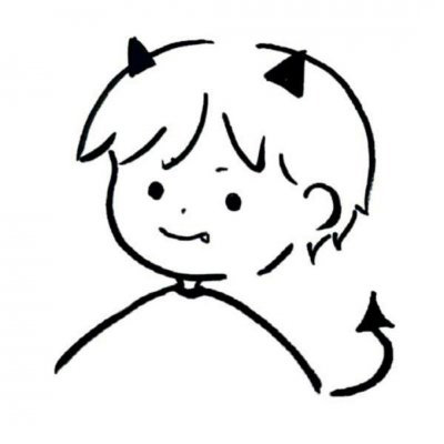 女生黑白简笔画头像(优选32张)