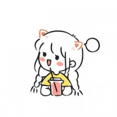 女生黑白简笔画头像(优选32张)