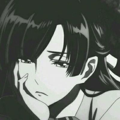 女生黑白动漫头像可爱超萌图片(22张)