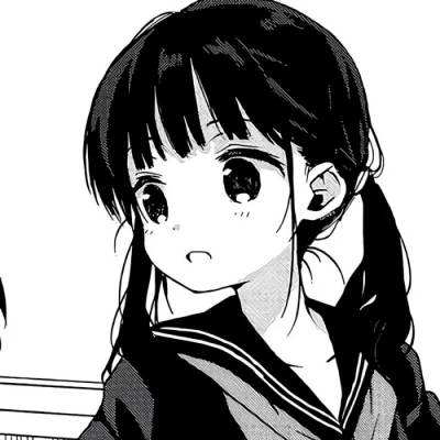 女生黑白动漫头像可爱超萌图片(22张)