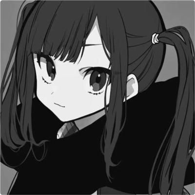 女生黑白动漫头像可爱超萌图片(22张)