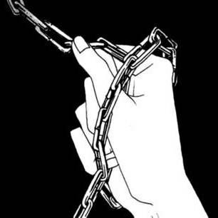 黑白动漫手控头像图片大全(优选16张)