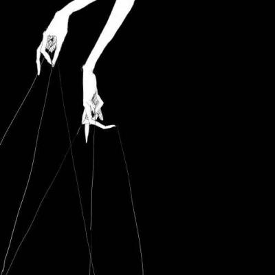 黑白动漫手控头像图片大全(优选16张)