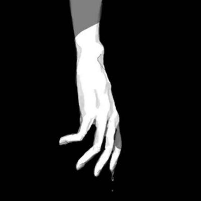 黑白动漫手控头像图片大全(优选16张)