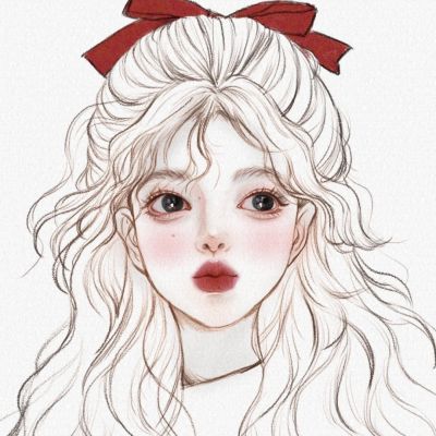 手绘现代气质美女头像唯美图片(优选20张)