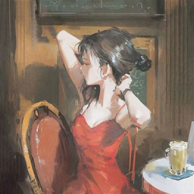 手绘现代气质美女头像唯美图片(优选20张)