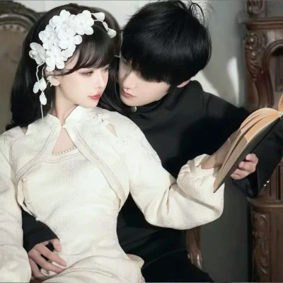 温柔宠溺的情侣头像(18张)