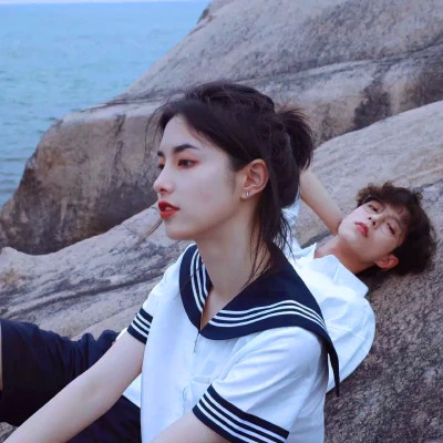 温柔宠溺的情侣头像(18张)