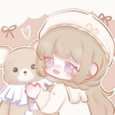 可爱憨憨的情侣头像动漫(精选18张)